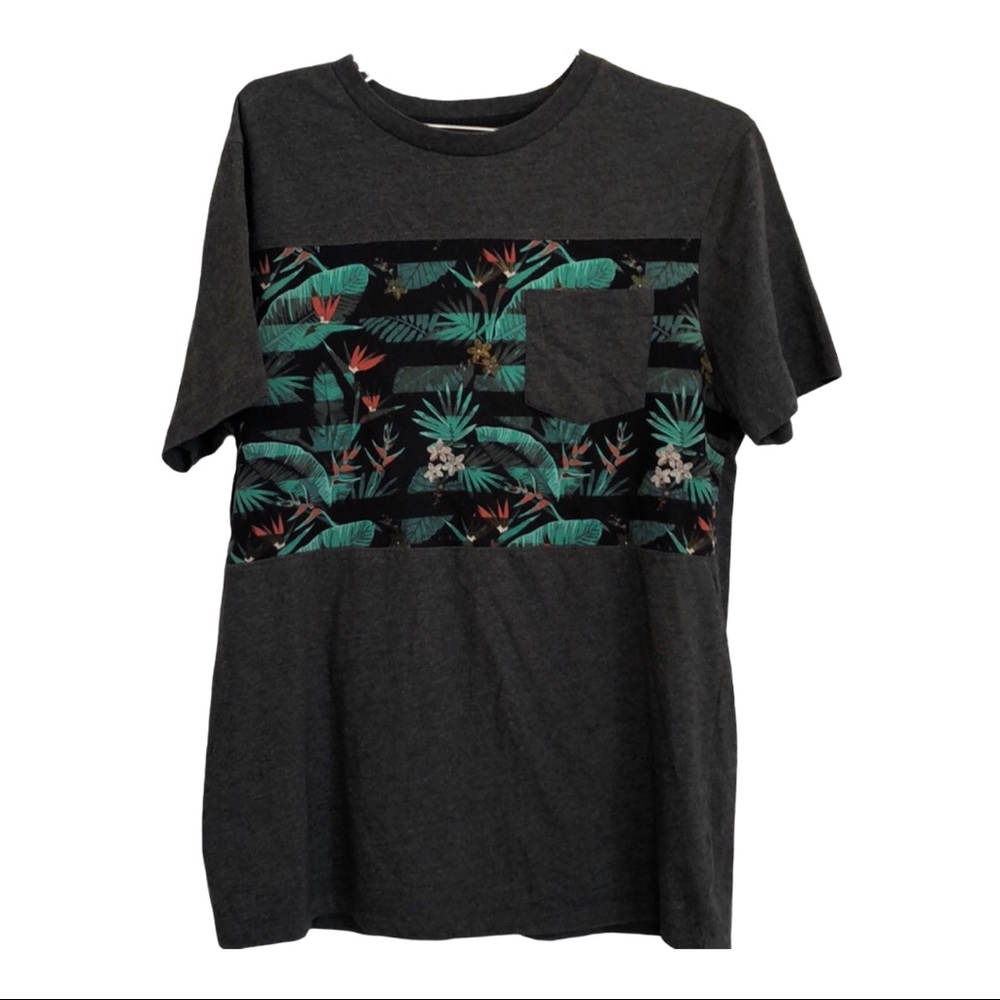 Hawk tropical gray‎ tee men’s T-shirt